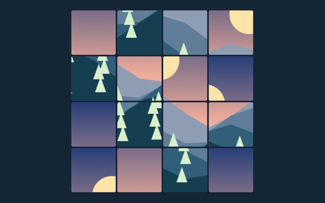 Jigsaw Puzzle game board